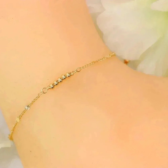 Minimalist Anklet, Sleek & Modern Design, Women’s Fashion, YC110311-A - Picture 10 of 10